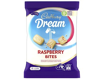 CADBURY DREAM RASPBERRY BITES 130G