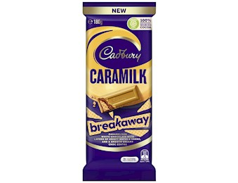 CADBURY CARAMILK BREAKAWAY 180G