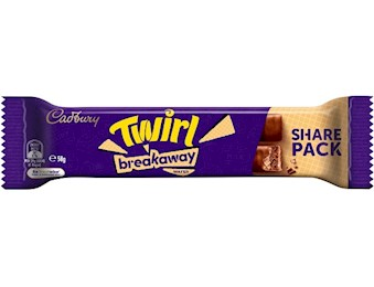 CADBURY TWRIL BREAKAWAY 58G