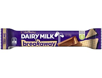 CADBURY DAIRY MILK BREAKAWAY BAR  44G 