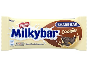 NESTLE MILKYBAR MILK & COOKIES 80G