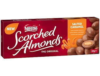 NESTLE SCORCHED ALMOND SALTED CARAMEL 225G 