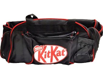 KIT KAT UNISEX DUFFLE BAG BLACK 