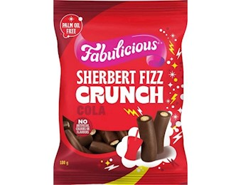 FABULICIOUS COLA SHERBERT CRUNCH FIZZ 180G