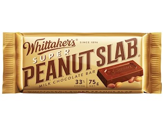 WHITTAKERS PEANUT SLAB SUPER 75G