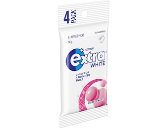 EXTRA BUBBLEMINT 4PK 56G