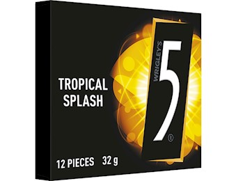 WRIG FIVE GUM TROPICAL STICK 32G X 10