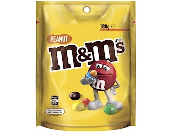 M&M'S PEANUT LARGE BAG 180G