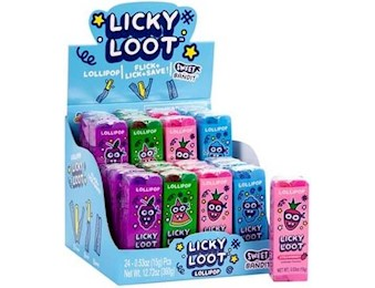 CTC LICKY LOOT LOLLIPOP 15G