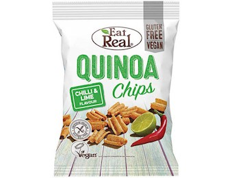 E/R QUINOA CHIPS CHILLI/ LIME 80G