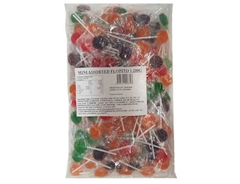 10c MINI ASSORTED FLOPITO LPOP 6G X2.5KG