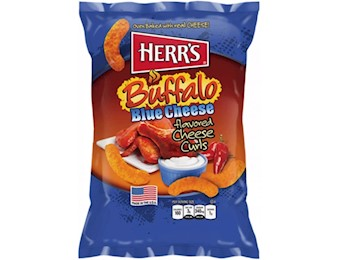 HERR'S BUFFALO BLUE CHEESE CURLS 198G