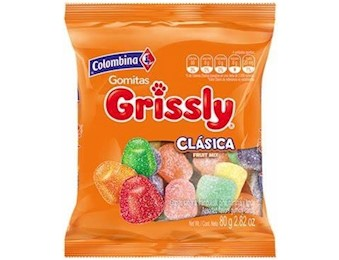 COLOMBINA GRISSLY CLASICA 80G