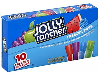 JOLLY RANCHER FREEZER POPS 28.3G 