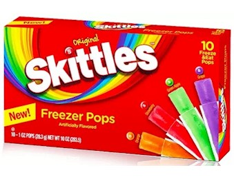 SKITTLES FREEZER POPS 28.3G 