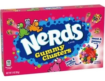 NERDS GUMMY CLUSTERS 85G