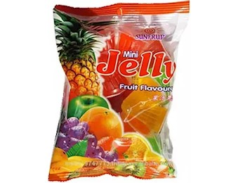 SUNFRUIT ASSORTED MINI FRUIT JELLY 300G