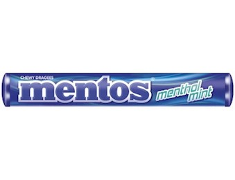 MENTOS MANTHOL MINT 37G