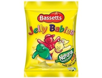 MAYNARDS BASSETTS JELLY BABIES 130G