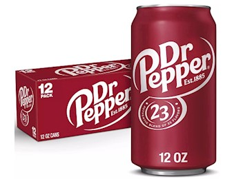 DR PEPPER CANS  355ML