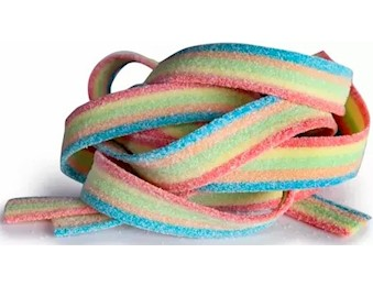 DOCILE SOUR RAINBOW STRAPS 7G X 122