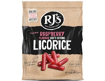 RJ'S FRESH RED LICORICE 300G