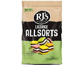 RJ'S LICORICE ALLSORTS 280G