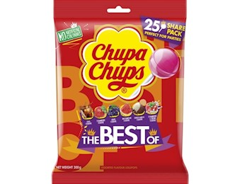 CHUPA CHUPS BEST OF 300G X6 (25