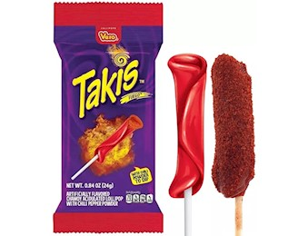 VERO TAKIS FUEGO LOLLIPOP 24G 