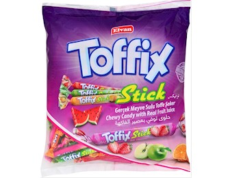 ELVAN TOFFIX ASSORTED STICK 1KG (125)