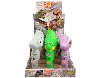 POP PALS DINO LOLLIPOP 8G 