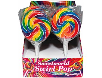 SWEETWORLD SWIRL POP 50GX24