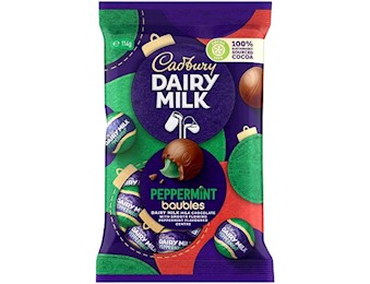 CADBURY PEPPERMINT BAUBLES 114G 