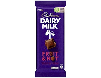 CADBURY FRUIT & NUT King Size 180G