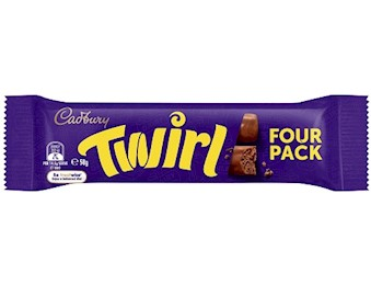 CAD TWIRL FOUR PACK 58G