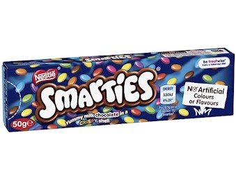 NESTLE SMARTIES BOX 50G