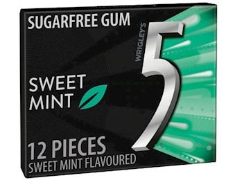 WRIGLEY FIVE GUM SWEET MINT12 STICK 32G