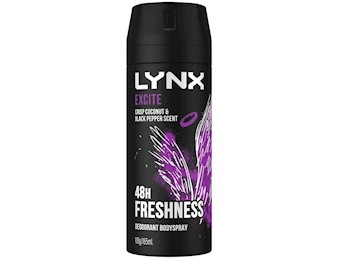 LYNX EXCITE SPRAY 150ML