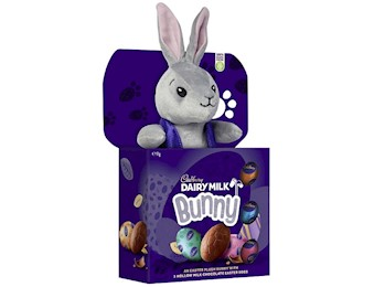  CADBURY DAIRY MILK EGG +PLUSH BUNNY 51G