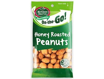 MOTHER EARTH ME HONEY ROASTED PEANUTS 60G 