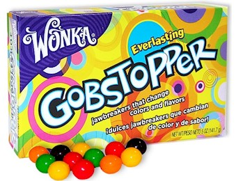 WONKA GOBSTOPPER THEATER BOX 141.5G