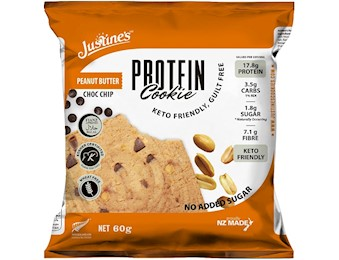 Justines P/BUTTER PROTEIN COOKIE 64G