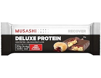 MUSASHI DELUXE JAM DONUT BAR 60G