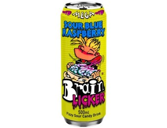 BRAIN LICKER SOUR BLUE RASPBERRY 500ML