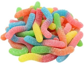 VIDAL NEON SOUR WORMS