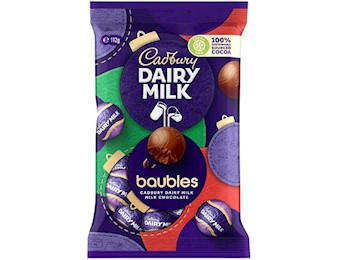 CADBURY DAIRY MILK BAUBLES 112G