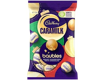 CADBURY CARAMILK BAUBLES 112G 