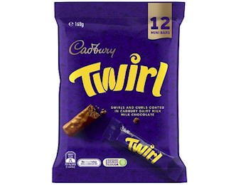 CADBURY TWIRL SHAREPACK 168G 