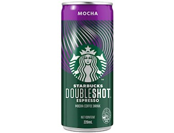 STARBUCKS MOCHA DOUBLESHOT  ESPRESSO 220ML