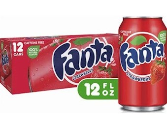 FANTA STRAWBERRY 355ML 